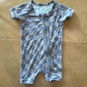 Forever French Viscose Bamboo Romper 3-6M